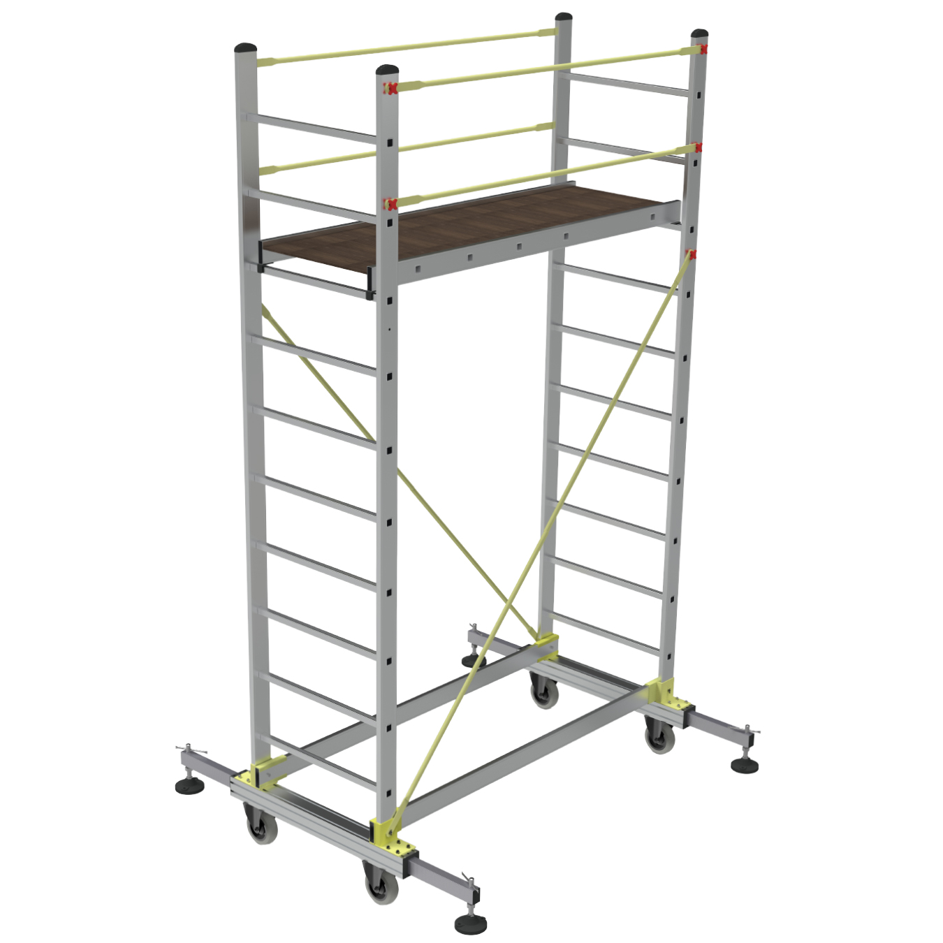 ALUMINUM SINGLE SCAFFOLDING