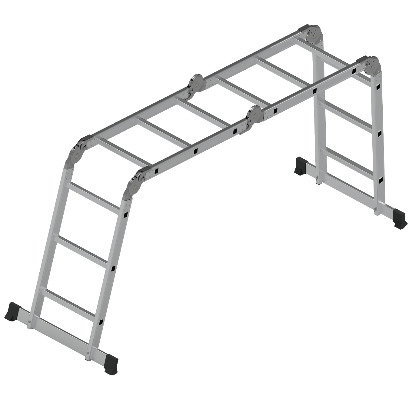 MULTI-PURPOSE ALUMINUM LADDER gallery image 3