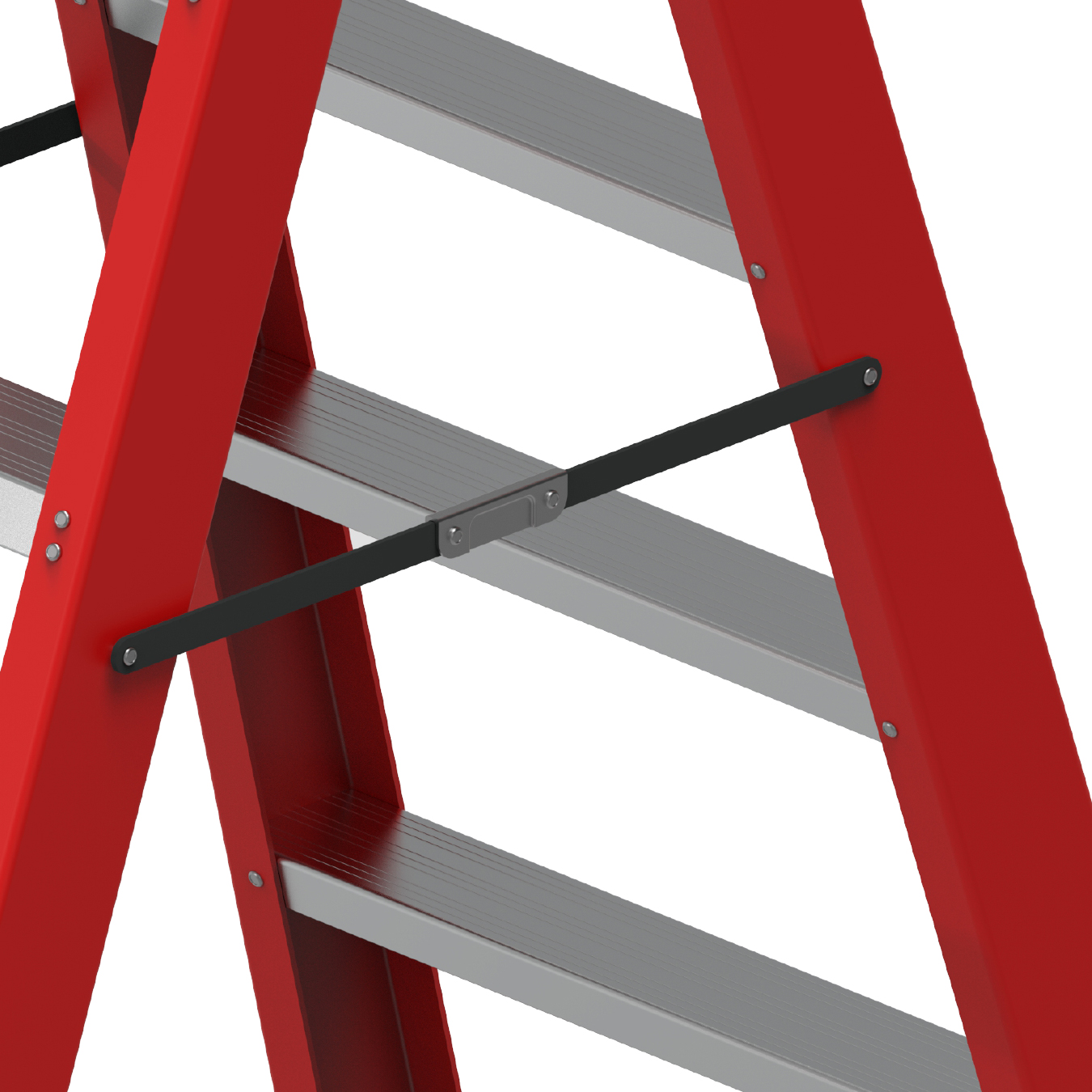 FIBER GLASS DOUBLE SIDE LADDER gallery image 4